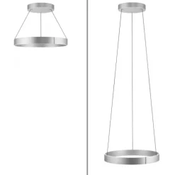 Paul Neuhaus LED Pendelleuchte PURE E-Clipse stone (alu) elektrisch
