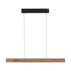 Paul Neuhaus LED Pendelleuchte PURE E-Motion oak/black pearl elektrisch