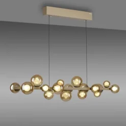 Paul Neuhaus LED Pendelleuchte PURE E-Popup bronce elektrisch