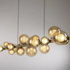 Paul Neuhaus LED Pendelleuchte PURE E-Popup bronce elektrisch