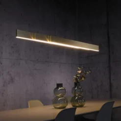 Paul Neuhaus LED Pendelleuchte PURE Moto-Rise imperial gold elektrisch