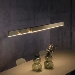 Paul Neuhaus LED Pendelleuchte PURE Moto-Rise imperial gold elektrisch