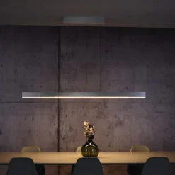 Paul Neuhaus LED Pendelleuchte PURE Moto-Rise diamond (alu) elektrisch