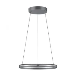 Paul Neuhaus LED Pendelleuchte PURE E-Loop mystic grey (grau) elektrisch