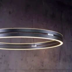 Paul Neuhaus LED Pendelleuchte PURE E-Loop mystic grey (grau) elektrisch