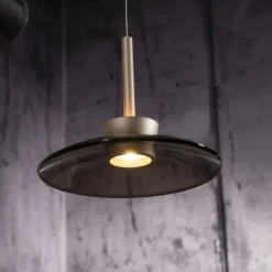 Paul Neuhaus LED Pendelleuchte PURE Moon bronce 3 flammig Lift dimmbar