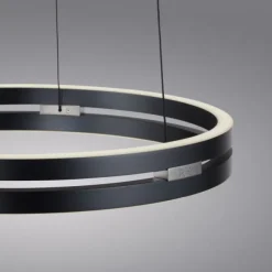 Paul Neuhaus LED Pendelleuchte PURE E-Loop mystic-grey (grau) elektrisch