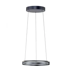 Paul Neuhaus LED Pendelleuchte PURE E-Loop mystic-grey (grau) elektrisch