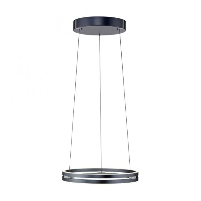 Paul Neuhaus LED Pendelleuchte PURE E-Loop mystic-grey (grau) elektrisch