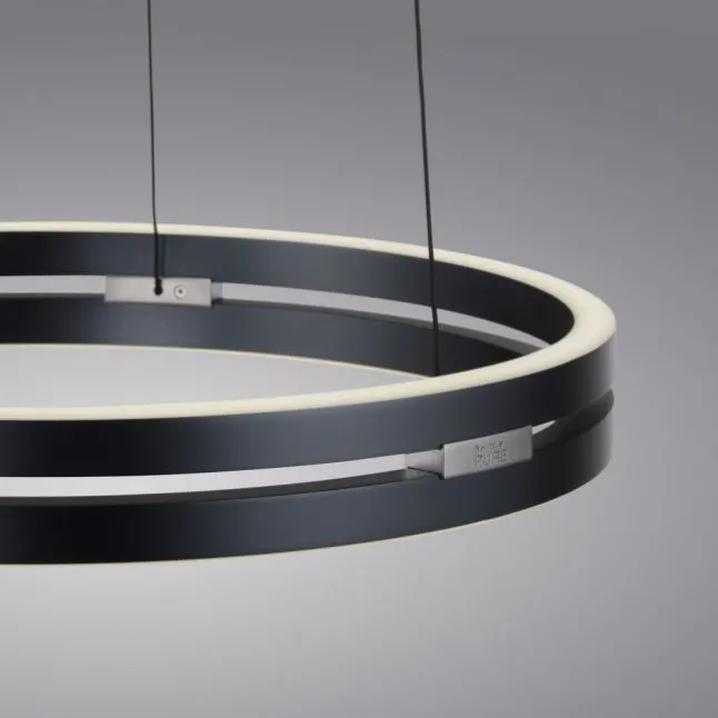 Paul Neuhaus LED Pendelleuchte PURE E-Loop mystic-grey (grau) elektrisch
