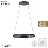 Paul Neuhaus LED Pendelleuchte PURE E-Clipse mystic grey (grau) elektrisch