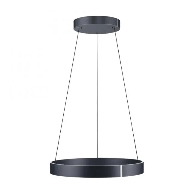 Paul Neuhaus LED Pendelleuchte PURE E-Clipse mystic grey (grau) elektrisch