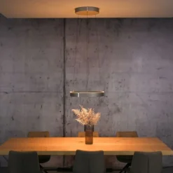 Paul Neuhaus LED Pendelleuchte PURE E-Clipse bronce elektrisch