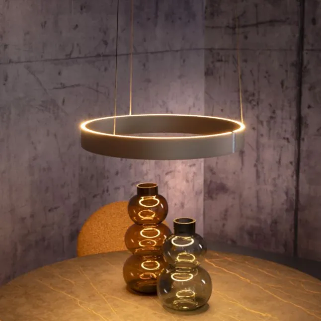 Paul Neuhaus LED Pendelleuchte PURE E-Clipse bronce elektrisch