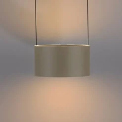 Paul Neuhaus LED Pendelleuchte PURE Clipse, bronce, Fernbedienung, Comfort Lift, Memoryfunktion