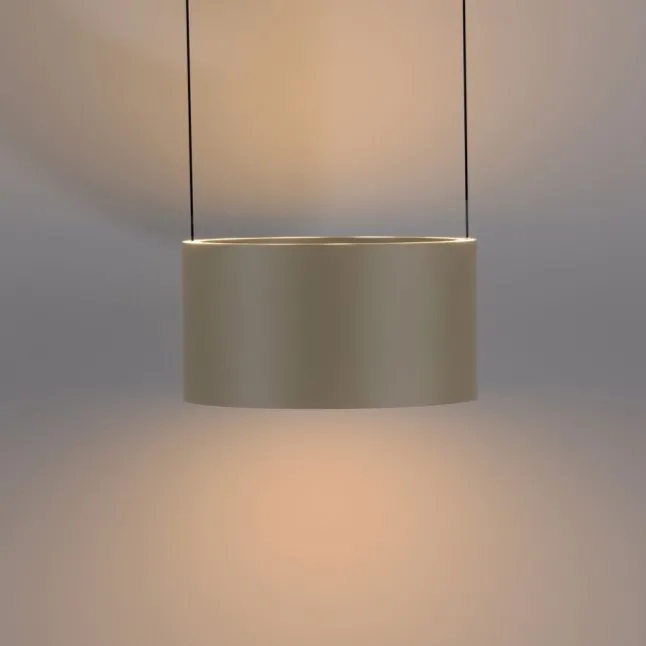 Paul Neuhaus LED Pendelleuchte PURE Clipse, bronce, Fernbedienung, Comfort Lift, Memoryfunktion