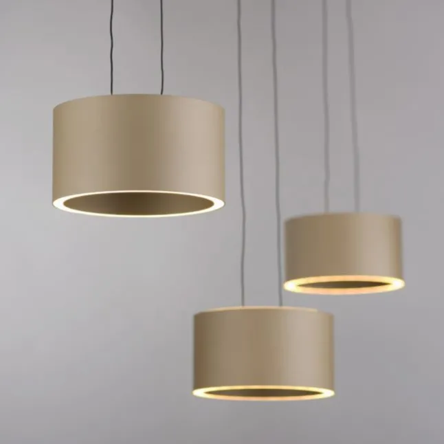 Paul Neuhaus LED Pendelleuchte PURE Clipse, bronce, Fernbedienung, Comfort Lift, Memoryfunktion