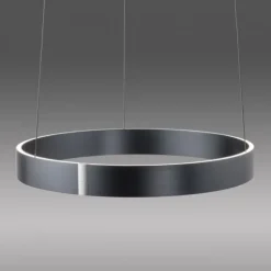 Paul Neuhaus LED Pendelleuchte PURE E-Clipse mystic grey (grau) elektrisch