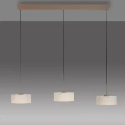 Paul Neuhaus LED Pendelleuchte MARIKA, sand, 3 flammig