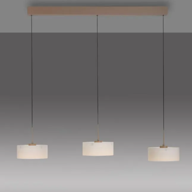 Paul Neuhaus LED Pendelleuchte MARIKA, sand, 3 flammig