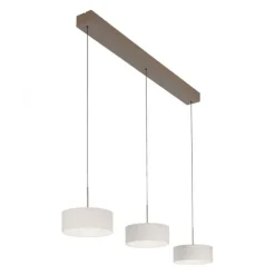 Paul Neuhaus LED Pendelleuchte MARIKA, sand, 3 flammig