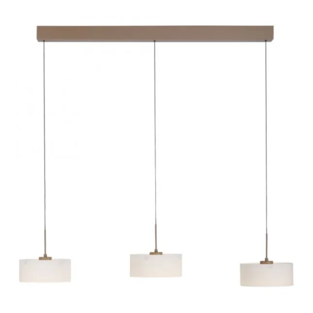 Paul Neuhaus LED Pendelleuchte MARIKA, sand, 3 flammig