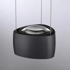 Paul Neuhaus LED Pendelleuchte Q-STRETTO, schwarz, dimmbar, Fernbedienung