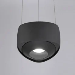 Paul Neuhaus LED Pendelleuchte Q-STRETTO, schwarz, dimmbar, Fernbedienung