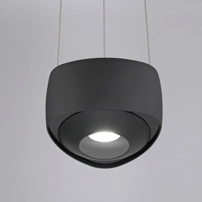 Paul Neuhaus LED Pendelleuchte Q-STRETTO, schwarz, dimmbar, Fernbedienung