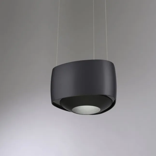 Paul Neuhaus LED Pendelleuchte Q-STRETTO, schwarz, dimmbar, Fernbedienung