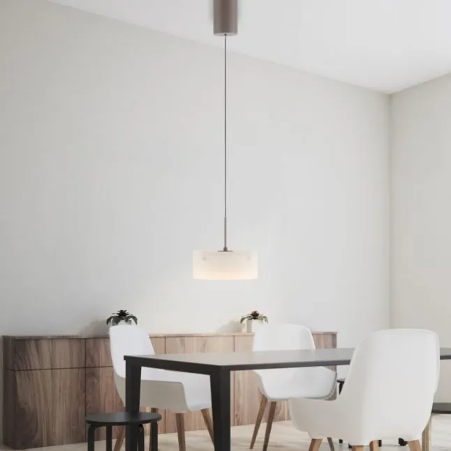 Paul Neuhaus LED Pendelleuchte MARIKA, sand, höhenverstellbar