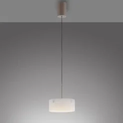 Paul Neuhaus LED Pendelleuchte MARIKA, sand, höhenverstellbar
