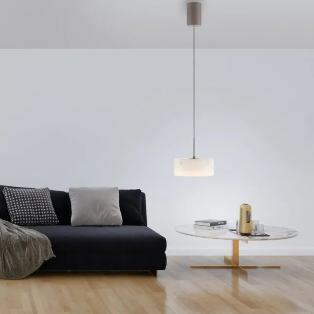 Paul Neuhaus LED Pendelleuchte MARIKA, sand, höhenverstellbar
