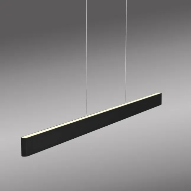 Paul Neuhaus LED Pendelleuchte Q-STRETTO, schwarz,