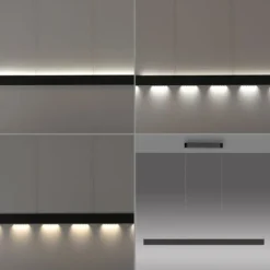 Paul Neuhaus LED Pendelleuchte Q-STRETTO, schwarz,