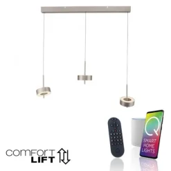 Paul Neuhaus LED Pendelleuchte Q-ROTATE 3flammig höhenverstellbar Smarthome