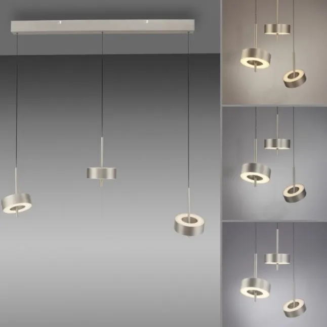 Paul Neuhaus LED Pendelleuchte Q-ROTATE 3flammig höhenverstellbar Smarthome