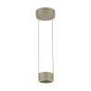 Paul Neuhaus LED Pendelleuchte PURE Clipse, bronce, Fernbedienung, dimmbar