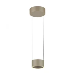 Paul Neuhaus LED Pendelleuchte PURE Clipse, bronce, Fernbedienung, dimmbar