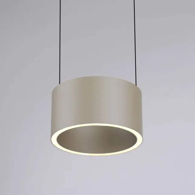 Paul Neuhaus LED Pendelleuchte PURE Clipse, bronce, Fernbedienung, dimmbar