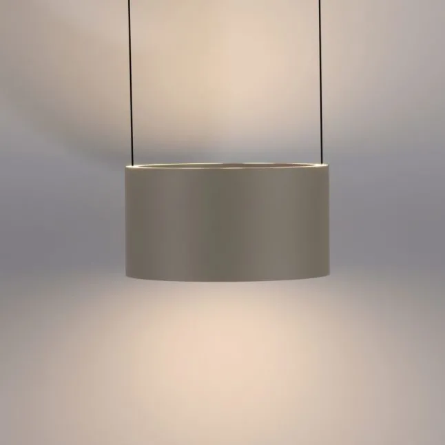 Paul Neuhaus LED Pendelleuchte PURE Clipse, bronce, Fernbedienung, dimmbar