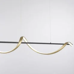 Paul Neuhaus LED Pendelleuchte Q-SWING anthrazit messing matt Smart Home