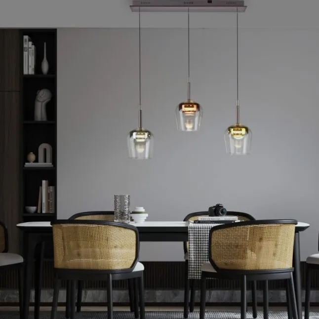 Paul Neuhaus LED Pendelleuchte Q-KON 3-flammig mehrfarbig Smart Home