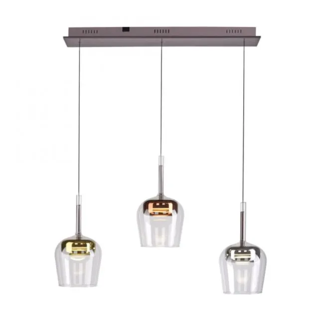 Paul Neuhaus LED Pendelleuchte Q-KON 3-flammig mehrfarbig Smart Home