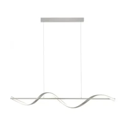 Paul Neuhaus LED Pendelleuchte Q-SWING silber Smart Home dimmbar FB