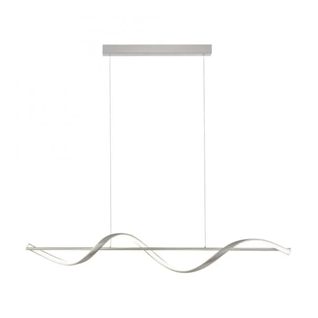 Paul Neuhaus LED Pendelleuchte Q-SWING silber Smart Home dimmbar FB