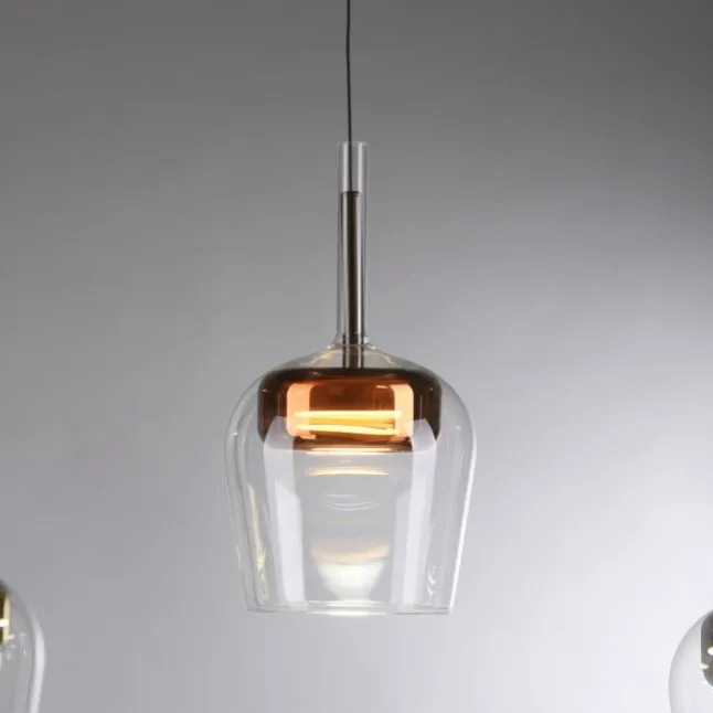 Paul Neuhaus LED Pendelleuchte Q-KON 1-flammig kupfer Smart Home App