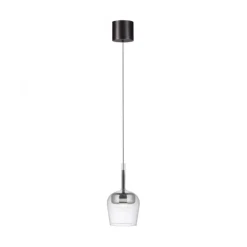 Paul Neuhaus LED Pendelleuchte Q-KON 1-flammig silber Smart Home App