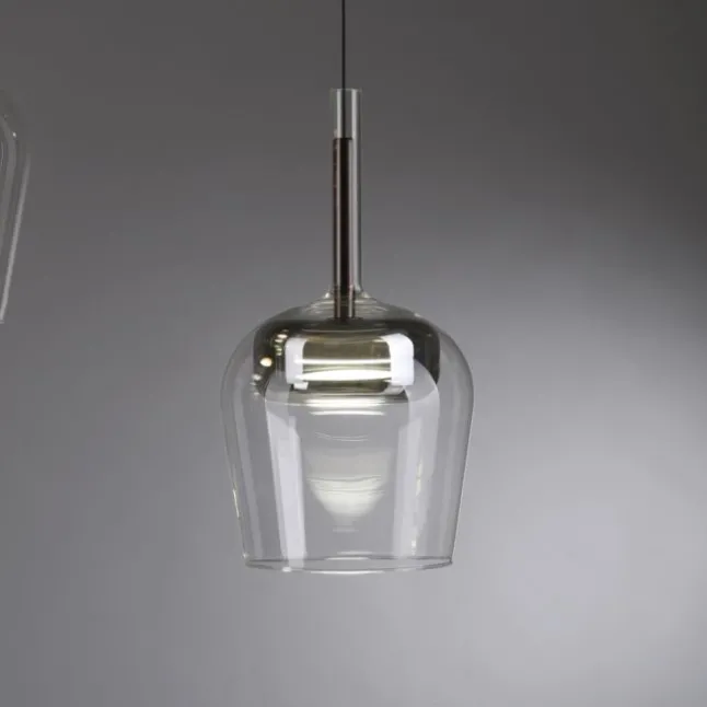 Paul Neuhaus LED Pendelleuchte Q-KON 1-flammig silber Smart Home App