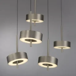 Paul Neuhaus LED Pendelleuchte Q-ROTATE 5flammig höhenverstellbar Smarthome